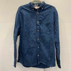 Long-Sleeve Denim Shirt